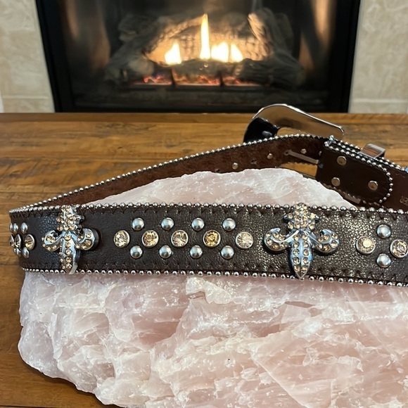 WESTERN Belt leather - Picture 2 of 7